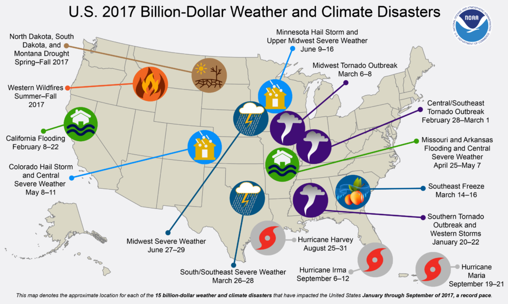 Climate change and severe weather graphic 3
